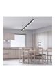 CATA CT-9081 GOLD LİNEAR ARMATÜR 60 WATT 120 CM SİYAH KASA 4000K