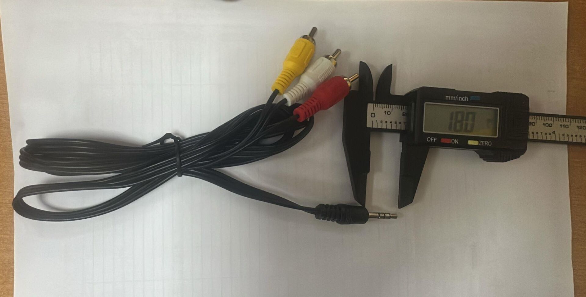 DİSCMAN KABLOSU RECEIVER 3.5 JAK + TOS 18MM UZUN