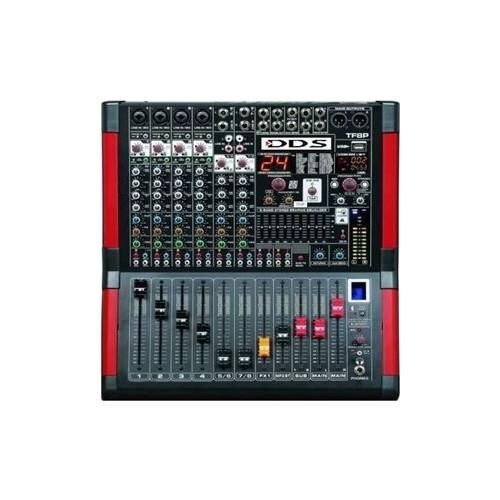 DDS D 8 P 2000 FX 2X1000W USB  Equalizer 8 KANAL POWER MİXER
