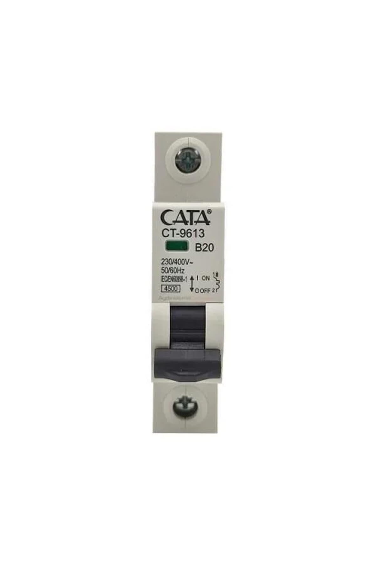 CATA W OTOMAT 20 AMPER B TİPİ 4,5K MONOFAZE CT-9613