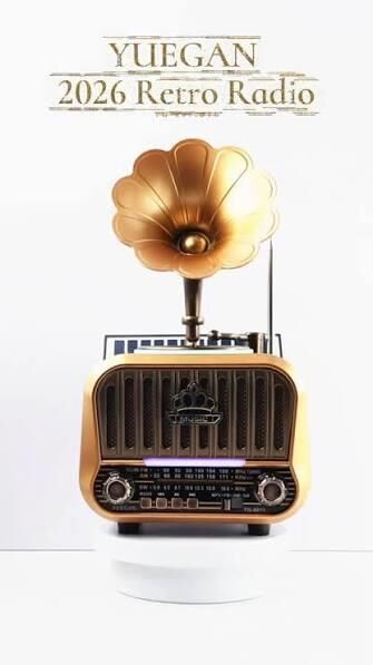 YUEGAN YG-6011 BLUETOOTH USB NOSTALJİK ŞARJLI RADYO