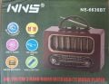 NNS NS-6636BT BLUETOOTH USB NOSTALJİK ŞARJLI RADYO