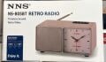 NNS NS-805BT BLUETOOTH USB NOSTALJİK ŞARJLI RADYO