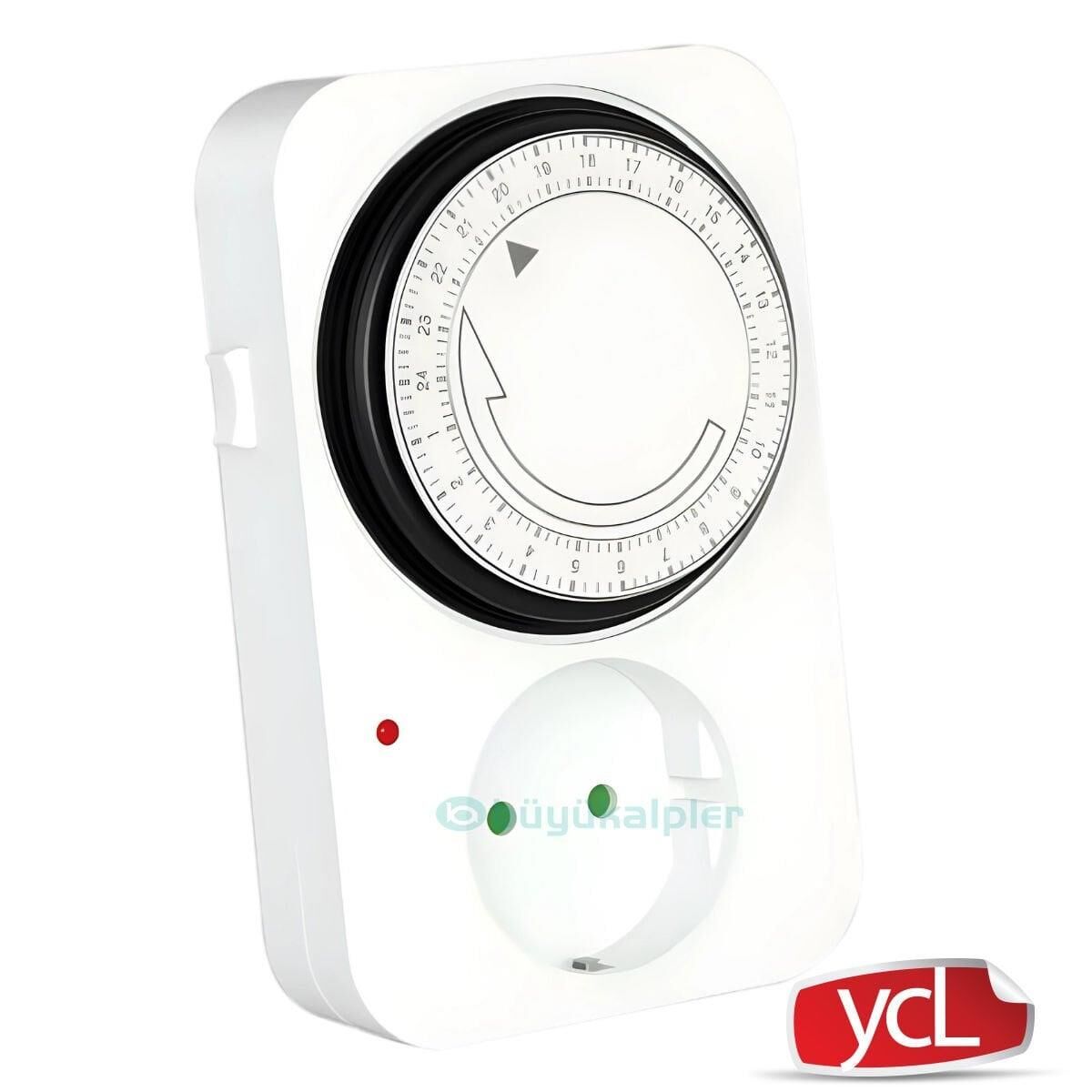 YCL YZM-020 ANALOG PRİZ TİPİ ZAMAN SAATİ