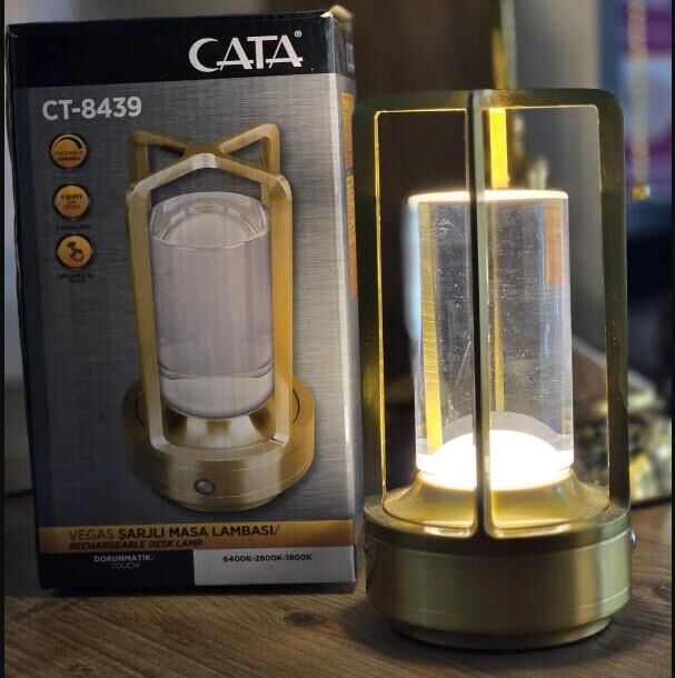 CATA CT-8439 VEGAS ŞARJLI MASA LAMBASI