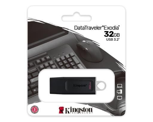 KİNGSTON 32GB FLASH BELLEK DTX/32GB USB 3.2 EXODIA