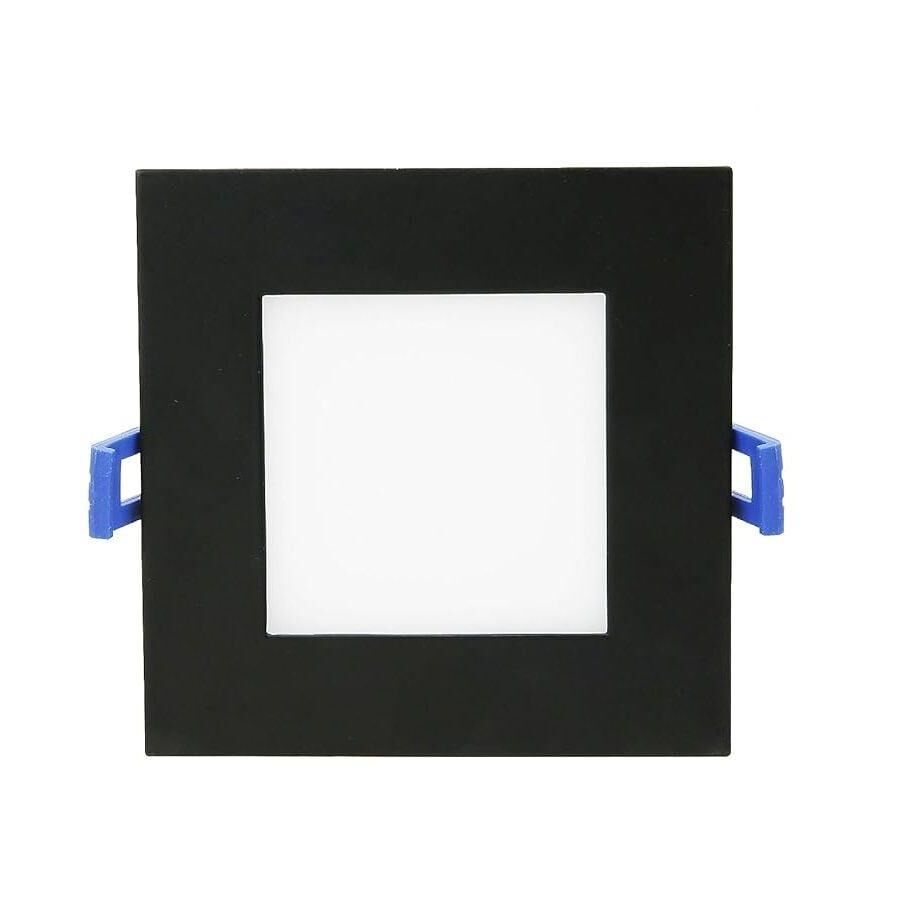 YCL 6 WATT SIVA ALTI KARE PANEL SİYAH KASA GÜN IŞIĞI ALP-3206G