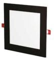 YCL 12 WATT SIVA ALTI KARE PANEL SİYAH KASA BEYAZ IŞIK ALP-3212B