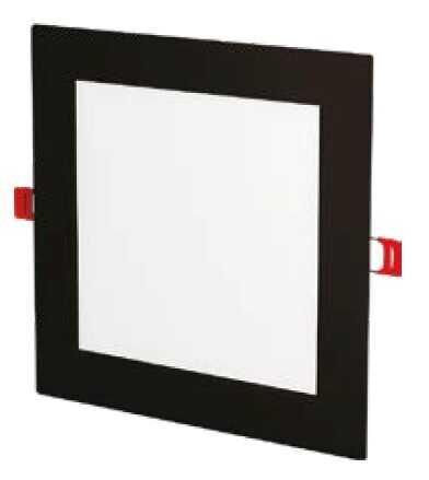 YCL 18 WATT SIVA ALTI KARE PANEL SİYAH KASA 4000K ALP-3218-4000K