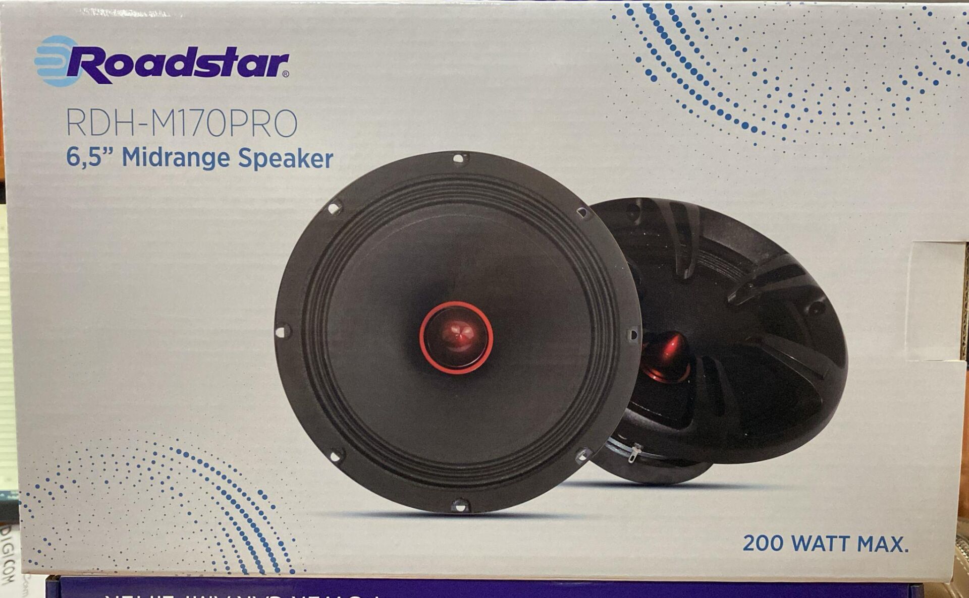 ROADSTAR RDH-M170PRO 200 WATT 17 CM MİDRANGE OTO HOPARLÖR