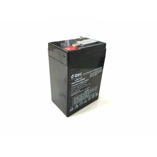 6 VOLT 4 AMPER  AKÜ TTEC 70x47x101 615 GRAM