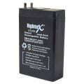 4 VOLT 1.80 AMPER LİGHTEX LT-418 AKÜ 50*22*75 mm
