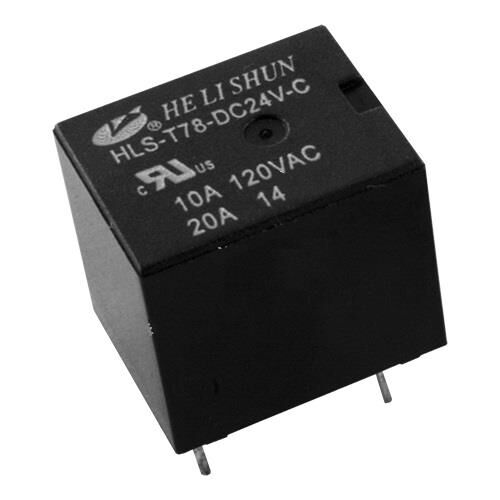 ROLE 24 V 10 AMPER 5 AYAK HLS-T78-DC24V-C