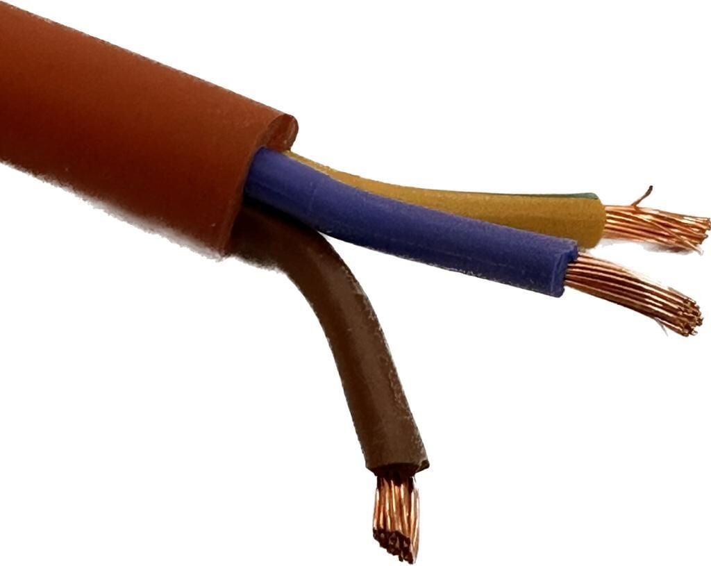 TTR 3X2,5 FULL BAKIR SİLİKON KABLO TURUNCU 1 MT FİYATIDIR