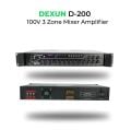 DEXUN D-200--200 W HAT TRAFOLU 3 BÖLGELİ ANFİ