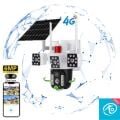 X5 TECH RX-664G 4 KAMERALI 4G SİM KARTLI SOLAR GÜNEŞ PANELLİ PTZ KAMERA