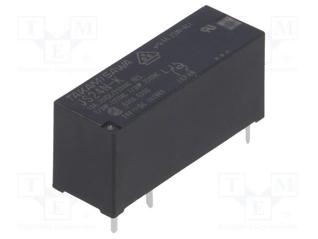 ROLE 24 V 10 AMPER 5 AYAKLI JS24N