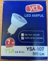 YCL YSA-107 7 WATT GÜN IŞIĞI IŞIK GU10 STARTER DUY LED AMPÜL