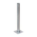 ANTEN MONTAJ AYAĞI DÜZ BORU YÜKSEKLİK 50 CM BORU KALINLIĞI 3,5 CM GALVANİZ