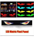 PİXEL LED PANEL 16X64Led 9x37CM DİJİTAL EKRAN YAZI VE ANİMASYON BANTLI BLUETOOTH