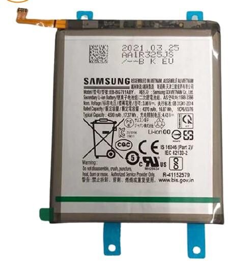 CEP TEL BATARYA SAMSUNG A52 - A52S - S20 FE KVK SERVİS ORJİNAL