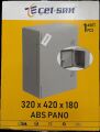 PANO POLYESTER 32X42X18 KİLİTLİ SAÇ TABANLI ŞEFFAF KAPAKLI ÇETSAN