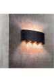 CATA CT-8013 15 WATT KAPRİ SİYAH KASA APLİK AMBER