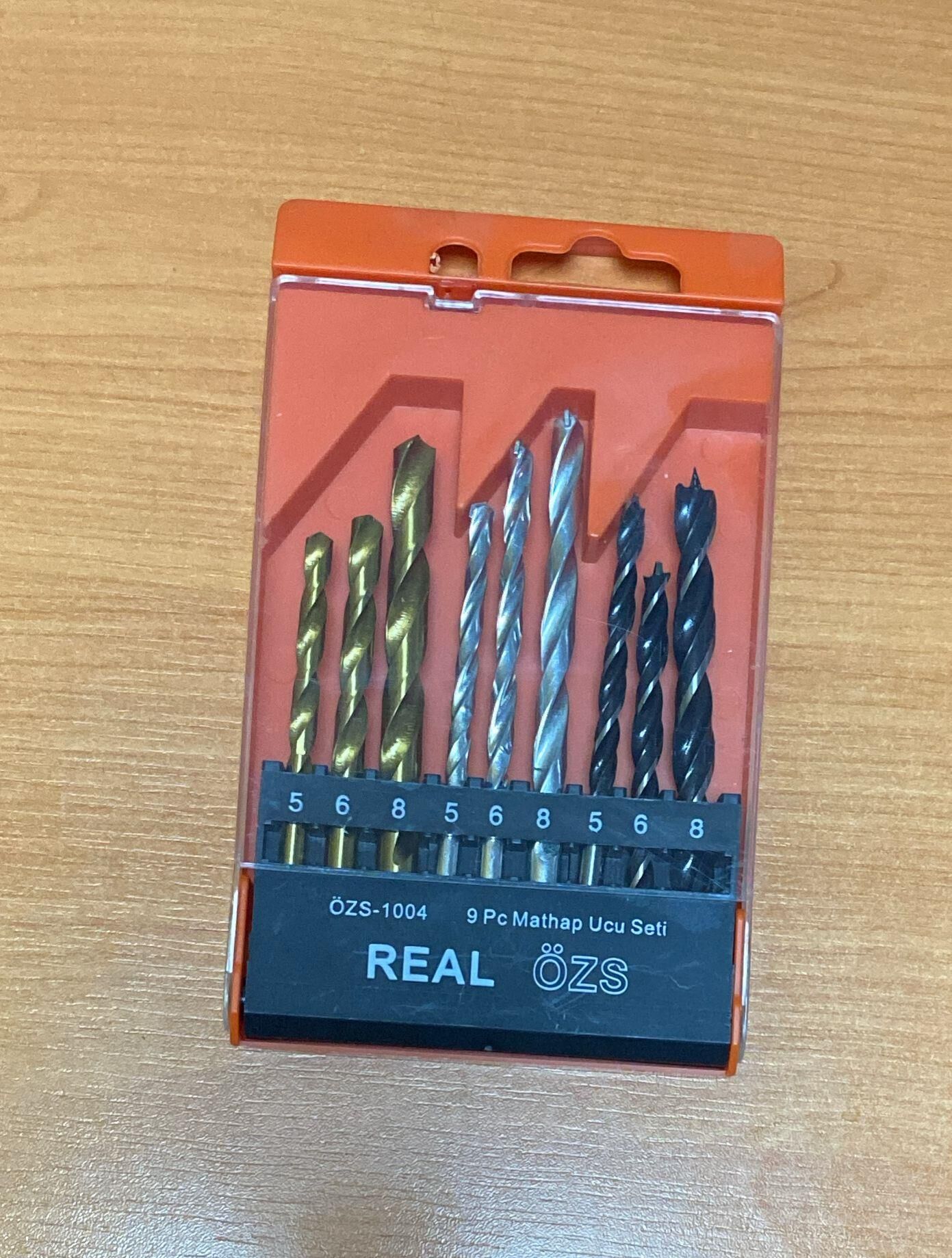 MATKAP UCU 9 PARÇA AHŞAP-BETON-DEMİR HEPSİNDEN 5-6-8 NO ÖZS-1004