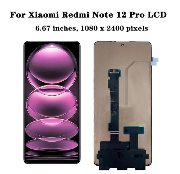 TELEFON EKRANI XİAOMİ REDMİ NOTE 12 PRO 5G ÇITASIZ OLED