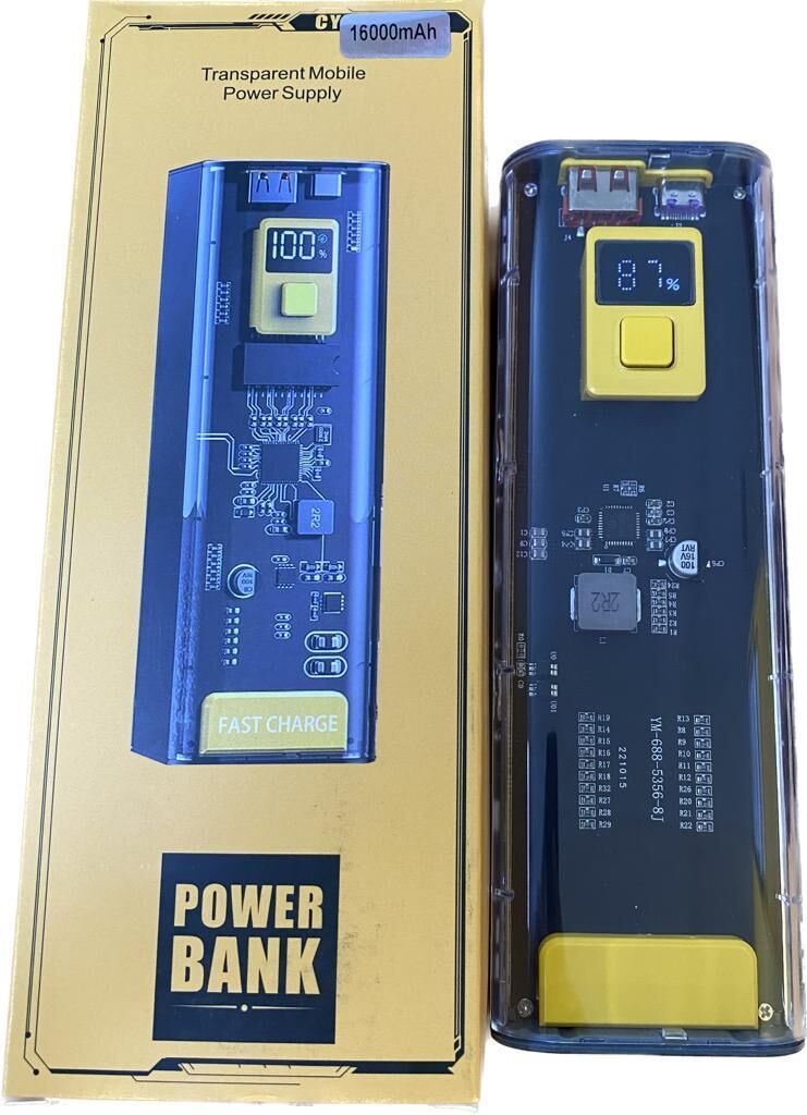 POWERBANK CYBERPUNK NP-08 16000MAH 18WATT PD TYPE-C ÇIKIŞ KM-675