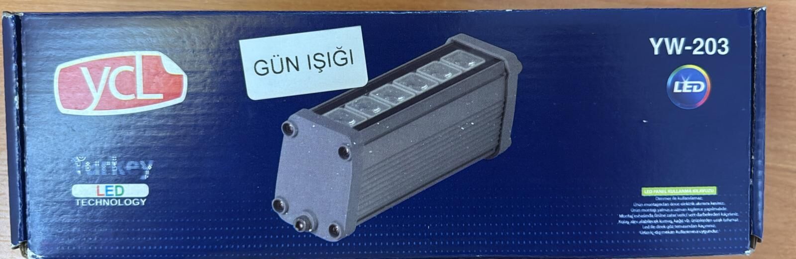 WALLWASHER 20 CM 6 WATT GÜN IŞIĞI YCL YW-203
