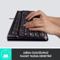 Logitech 920-002505 K120 Q Usb Siyah Kablolu Klavye