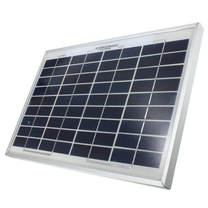 GÜNEŞ PANELİ 12 WATT MONO KRİSTAL 25X35 CM 12 VOLT