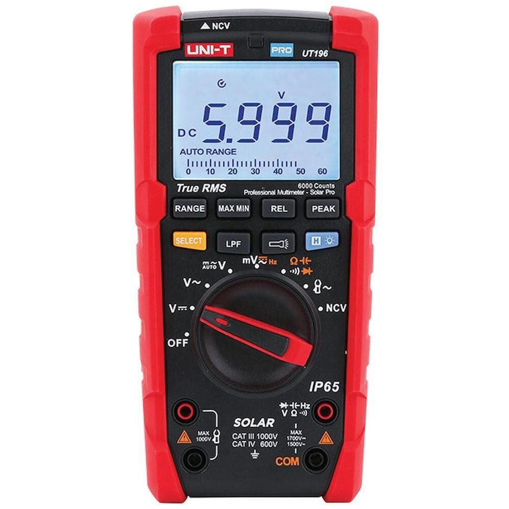 UNI-T UT196 DİJİTAL MULTİMETRE ÖLÇÜ ALETİ