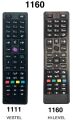KUMANDA 1160  KK1125-HI LEVEL,VESTEL SİYAH TUŞLU 55HL500