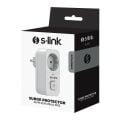S-link SL-010 16A/250V 750 Joule Anahtarlı Isıya Duyarlı Devre ve Akım Korumalı Tekli Priz