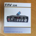 FAV 330-BT-USB STEREO-2X30 WATT 220 VE 12 VOLT GİRİŞLİ KUMANDALI POWER ANFİ