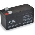 12 VOLT 1.3 AMPER AKÜ ATEX ÖLÇÜLER 98*45*50 mm-510 GRAM