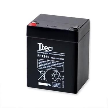 12 VOLT 5 AMPER AKÜ TTEC 90x70x101-1465 GRAM