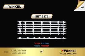 TV LED BAR 2271 TAKIM 4 LÜ - 55UP75003 - 55UM7400 - 55UP751 - WİNKEL