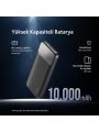TTec 2BB233S ChargeUp Pro LCD 10.000mAh PD 20W Taşınabilir Hızlı Şarj Aleti / Powerbank