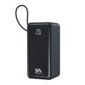HEPU HP-255 50.000 mAh Süper Kapasiteli 22.5W PD Hızlı Şarjlı Powerbank – 3 Kablolu LED