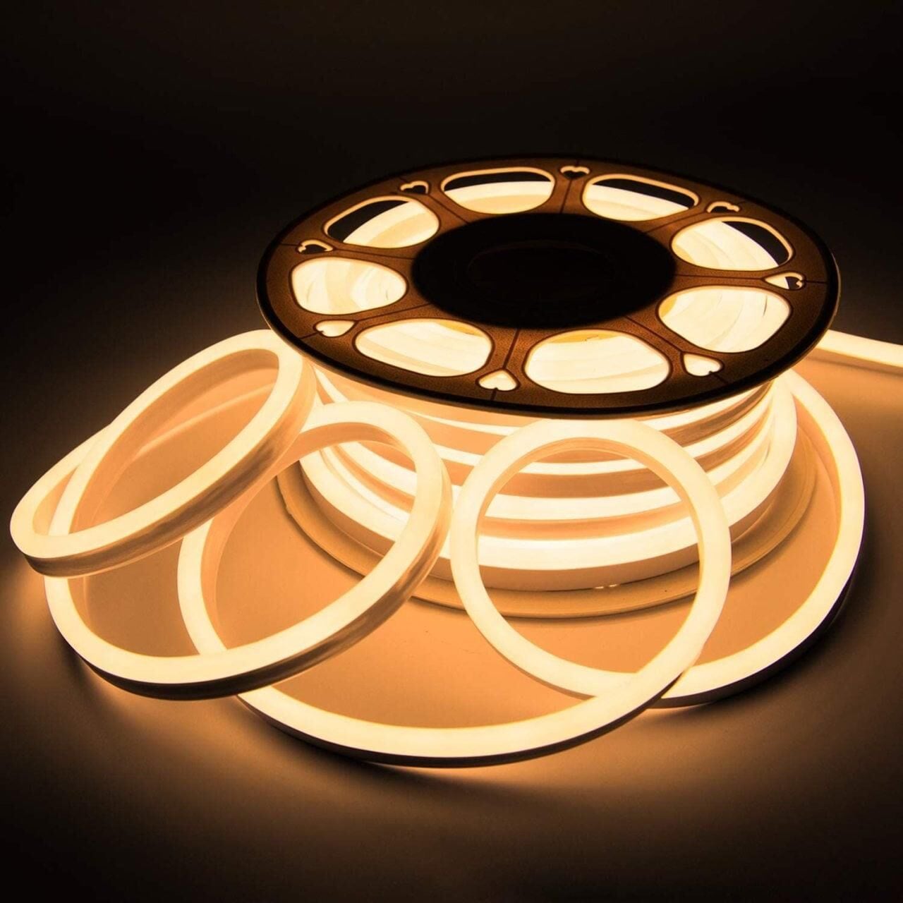 NEON LED 220 VOLT AMBER  9.5X15MM CATA 4554 1 METRE FİYATIDIR