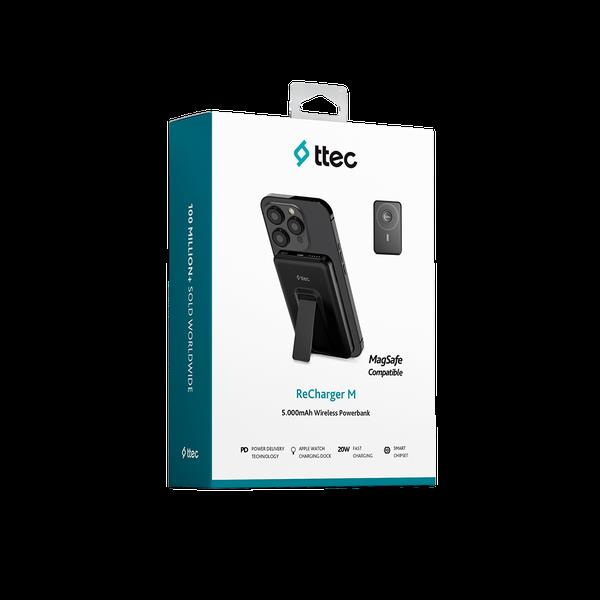 TTec 2BB239S PowerBank 5.000 Mah Magsafe 20Watt Standlı Hızlı Şarj