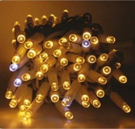 YCL YPS-105G 100 LEDLİ 10 METRE ÇAKARLI YILBAŞI SÜSÜ GÜNIŞIĞI DIŞ MEKAN IP65 EKLENEBİLİR