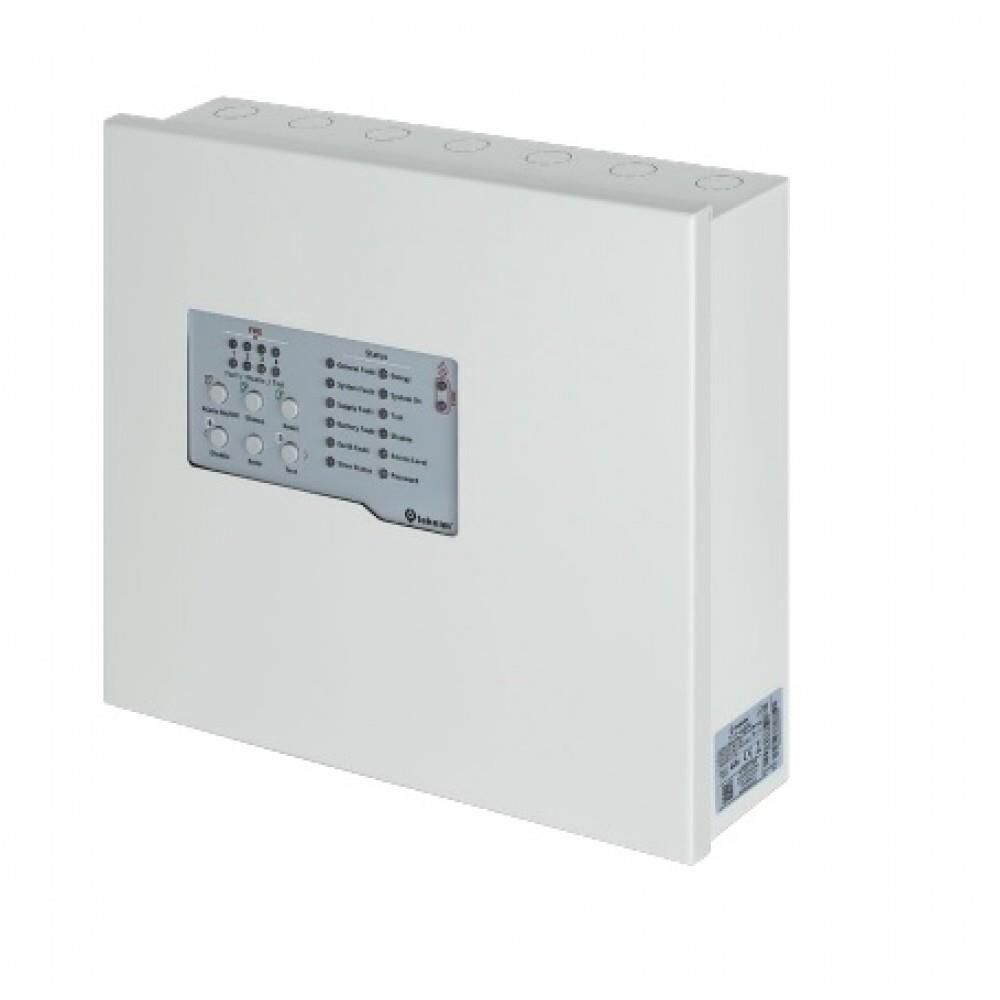 TEKNİM TFP-4408P 8 BÖLGELİ KONVANSİYONEL YANGIN ALARM PANELİ.PLASTIK KASA(AKÜLER HARİÇ)