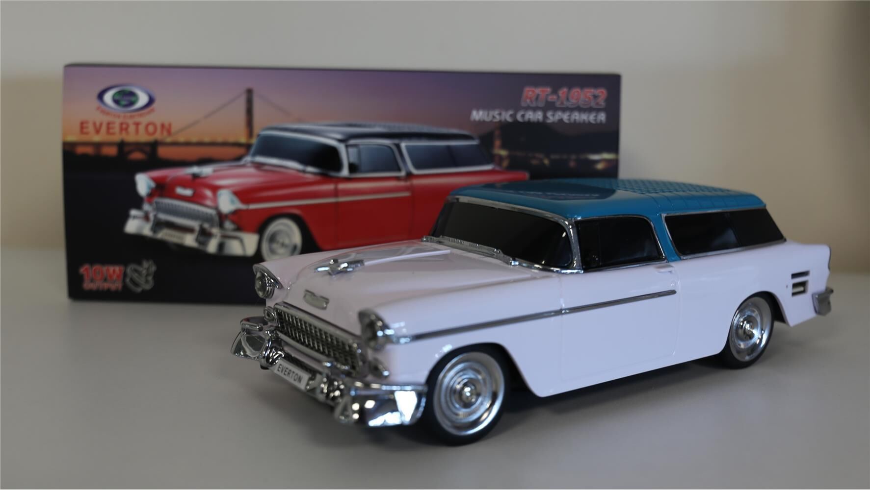 EVERTON RT-1952 Arabalı Bluetooth Fm/Usb/Tf/Aux Şarjlı Nostaljik Radyo