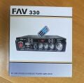 FAV 330-BT-USB STEREO-2X30 WATT 220 VE 12 VOLT GİRİŞLİ KUMANDALI POWER ANFİ