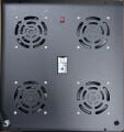 RACK KABİN FAN MODÜLÜ 4 LÜ TERMOSTATLI ÖLÇÜLER 43x46