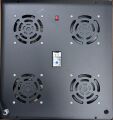 RACK KABİN FAN MODÜLÜ 4 LÜ TERMOSTATLI ÖLÇÜLER 43x46